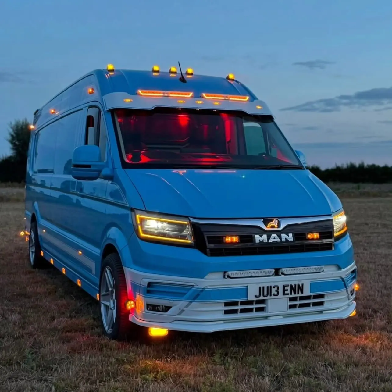 Specialist working on a one-off custom truck build